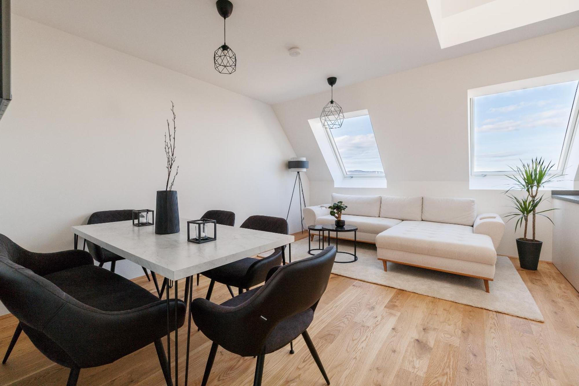 Symphony Apartments 38 - Modern Loft With Terrace And Grill In Central Location Vienna Esterno foto