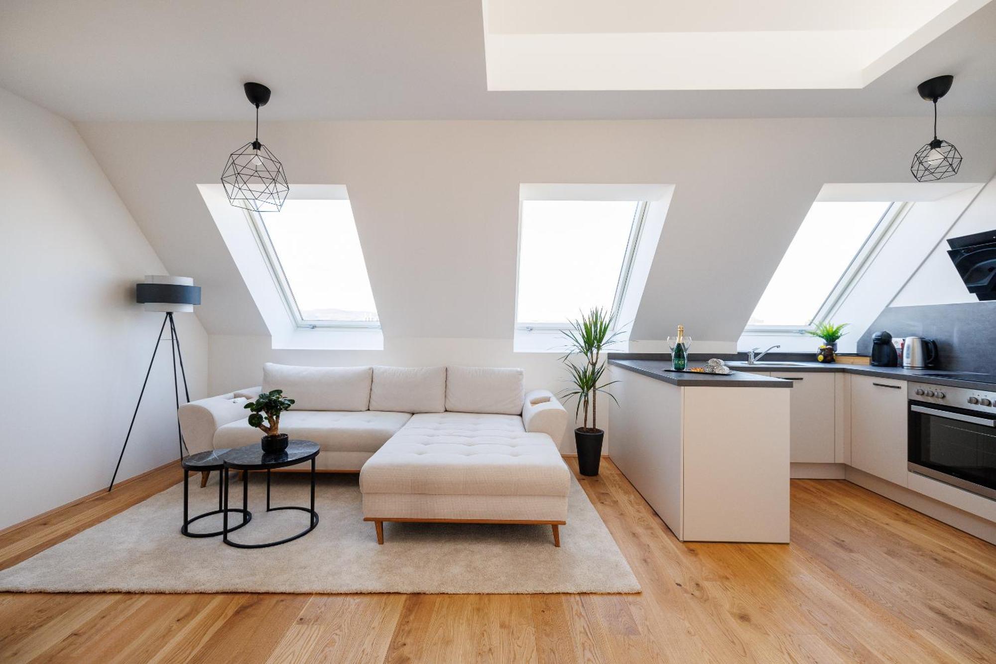 Symphony Apartments 38 - Modern Loft With Terrace And Grill In Central Location Vienna Esterno foto